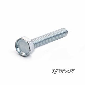 Torn c/hexag Zinc 3/16 x 2