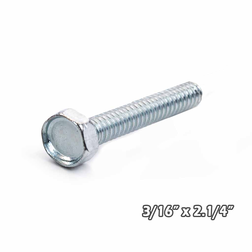 Torn c/hexag Zinc 3/16 x 2.1/4