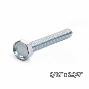 Torn c/hexag Zinc 3/16 x 2.3/4