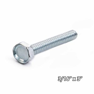 Torn c/hexag Zinc 3/16 x 3