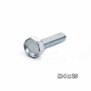 Torn c/hexag Zinc M4 x 20