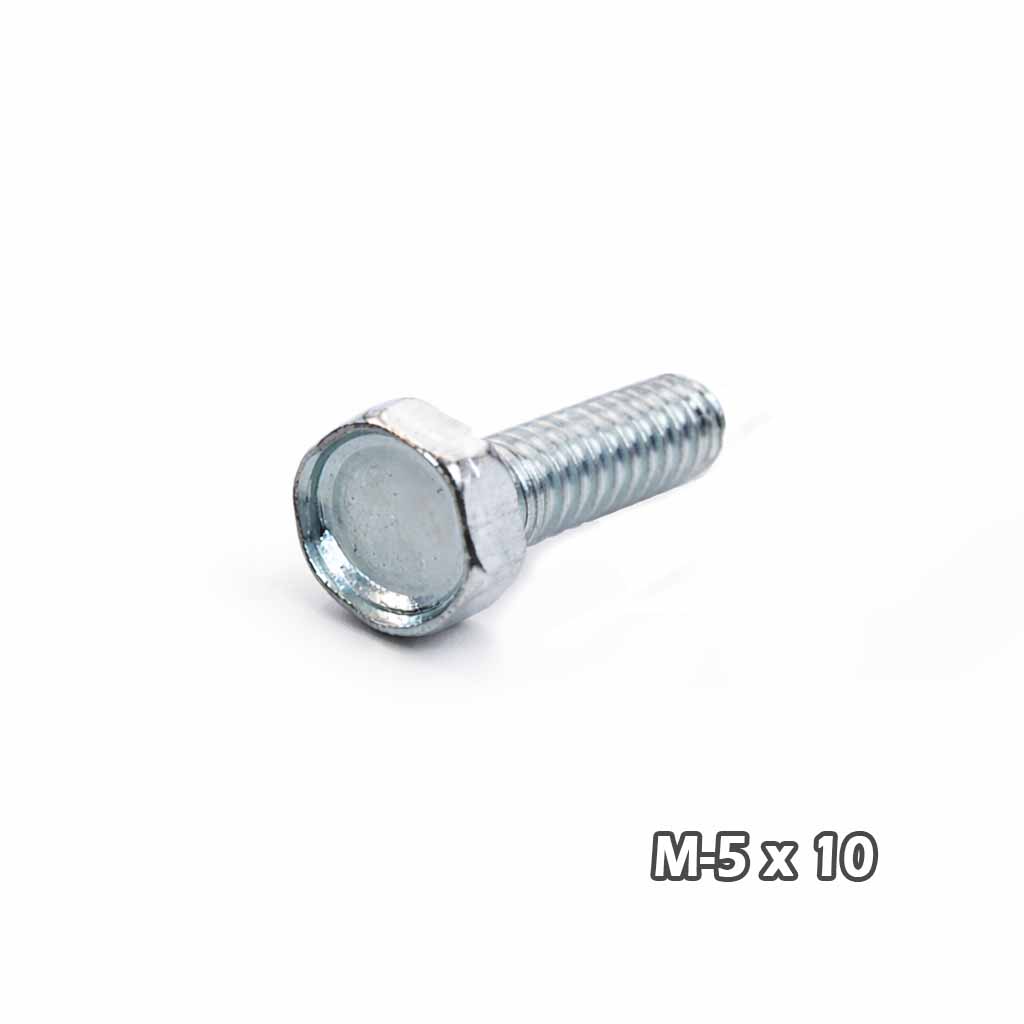 Torn c/hexag Zinc M5 x 10
