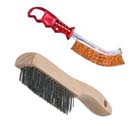 Cepillo alambre Zinc FPL 131 cabo plastico Rojo